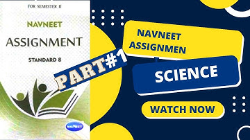 class 8th Science assignment sem 2 part 1 #science