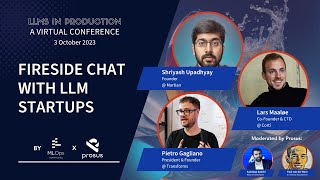 Fireside Chat with LLM Startups // LLMs in Production Conference 3