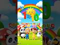 1 to 10 Counting for Kids🌈| Preschool & Kindergarten Learning|#nurseryrhymes #kidslearning#counting