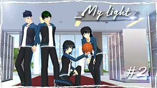 My light (Cahaya ku) Eps 2 [Leones saingan Sean] || Drama sakura school simulator