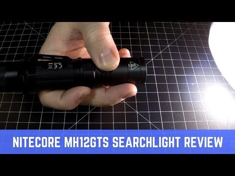 Nitecore MH12GTS Compact Searchlight Review