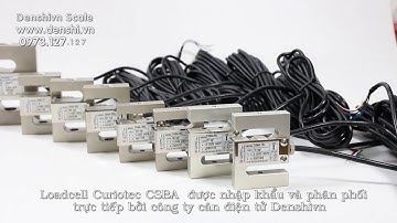 Loadcell Curiotec CSBA - Công ty cân điện tử Denshivn