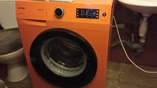 Сервисный тест стиральной машинки Gorenje