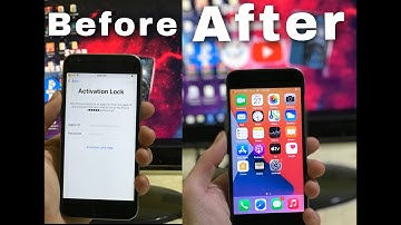 iPhone 6s iOS 14.4 Jailbreak & Untethered Bypass iCloud iOS 14.4 - 14.5/2021