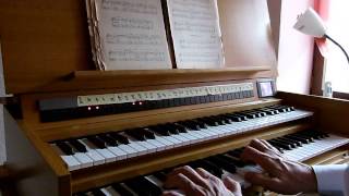 Video thumbnail of "H19 Quand Jésus mourrait au calvaire L.LIEBARD, Pierre ASTOR orgue"