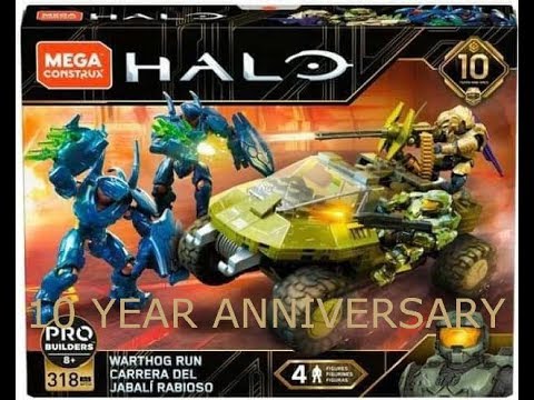 mega construx halo 10 years