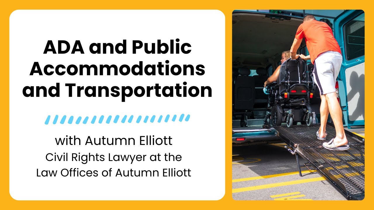 ADA and Public Accommodations and Transportation - YouTube