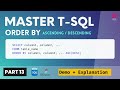 13. T-SQL ORDER BY KEYWORD | Order Data in Ascending or Descending Order in TSQL | SQL Server Mp3 Song