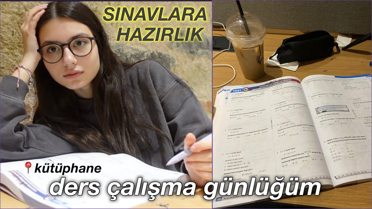 SON SINAVLARA CALIŞIYORUZ — Ders Çalışma Günlüğüm | Nisaa