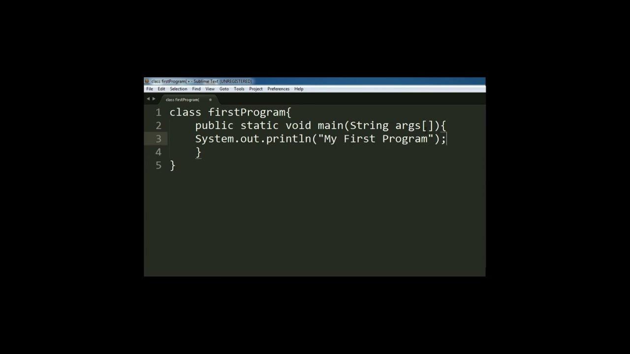 Compile and Run Java Program from Command Prompt - YouTube