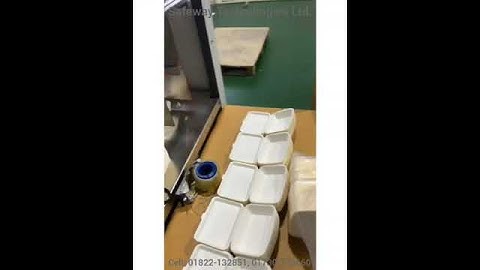 Paper Plate making machine video