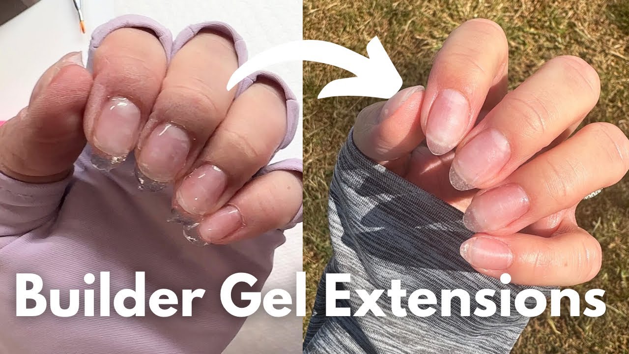 Builder Gel EXTENSIONS With Paper Forms/ No Tips Needed/ Beginner ...