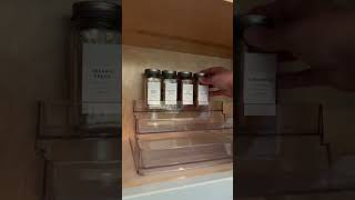 SPICE JAR ORGANIZATION ✿ Aesthetic Spice Cabinet Organization Finds, Amazon Kitchen Must Haves