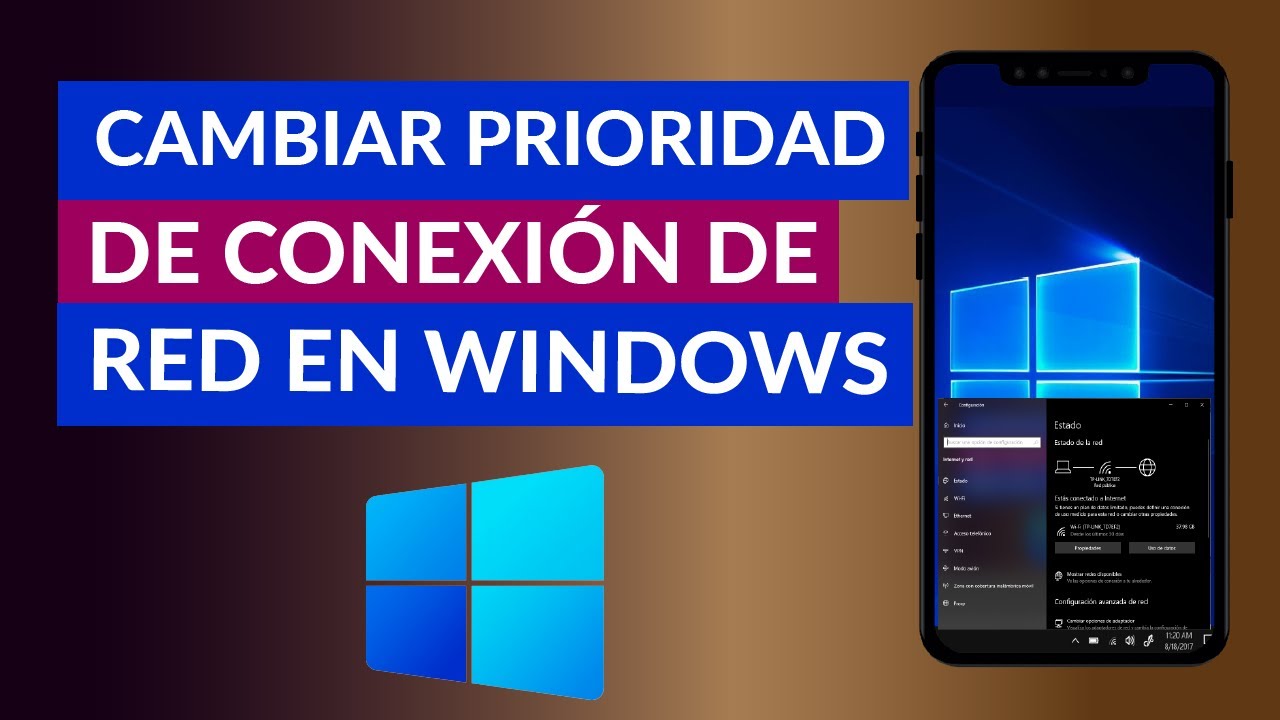 ¿Cómo Cambiar la Prioridad de la Conexión de Red en Windows 10? YouTube