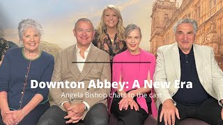 Angela Bishop interviews the cast of 'Downton Abbey: A new Era'