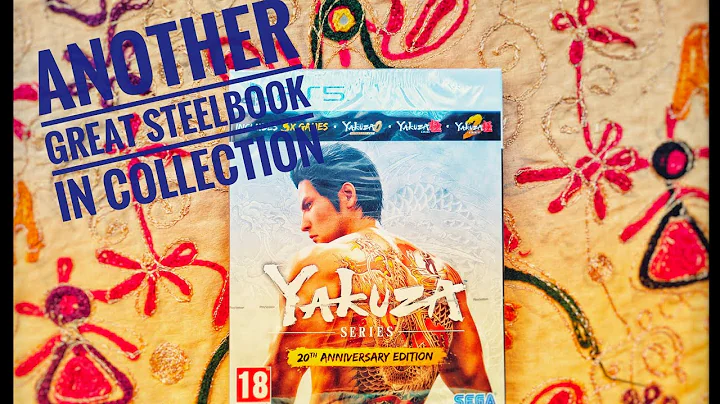 ULTIMATE Yakuza 20th Anniversary Edition Unboxing – PS5 Remastered Collection & Artcards