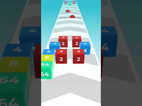2048 CUBE RUNNER - Gameplay walktrough android iOS