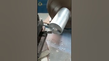 The Centre Lathe Facing Off #shorts #viralreels #shortsfeed #cadmonkeys #lathe #experiment #fry