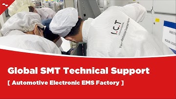 I.C.T SMT Splicing Machine Applicable in Automotive Electronic EMS Factory