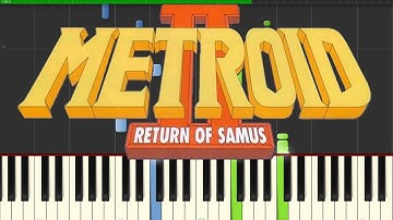 Metroid II Return of Samus - Tunnel Theme (Piano)