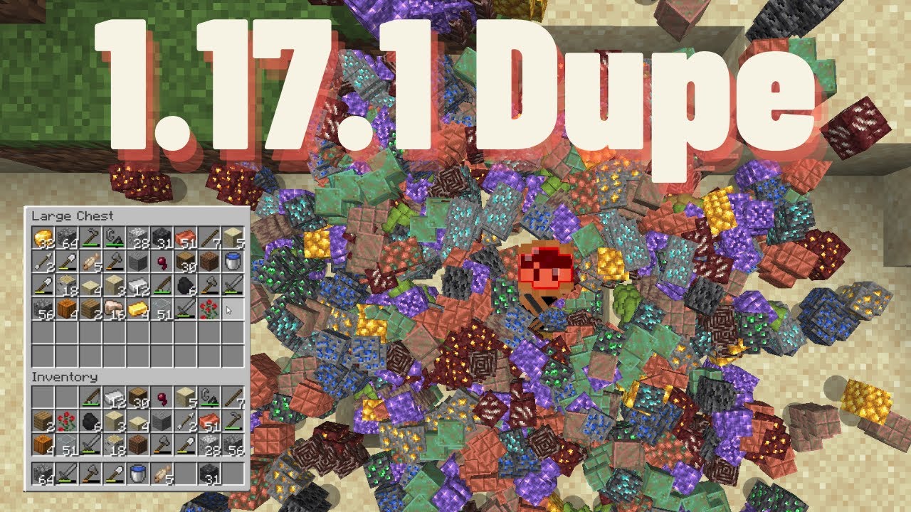 How to Duplicate Items in Minecraft 1.17.1 - YouTube