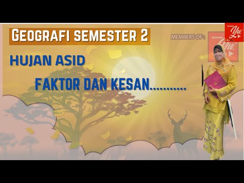 Video: Mengapakah hujan secara semula jadi berasid tetapi tidak semua hujan dikelaskan sebagai hujan asid?