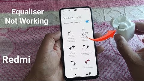 Mi music equaliser not working Bluetooth earphone | sound effect not support redmi phone