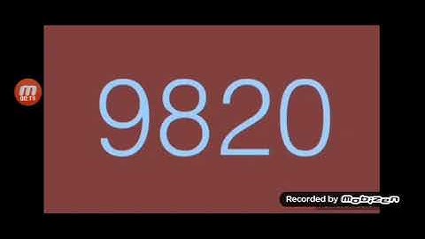 Challenge countdown from 1 Million