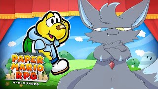 【ペーパーマリオRPG】自己肯定感皆無のカメとネコ(仮)がドラゴンを倒しに行く！