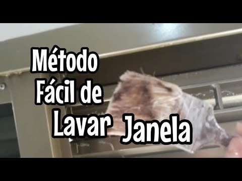 Vídeo: Como lavar rapidamente janelas de plástico de amarelo e sujeira