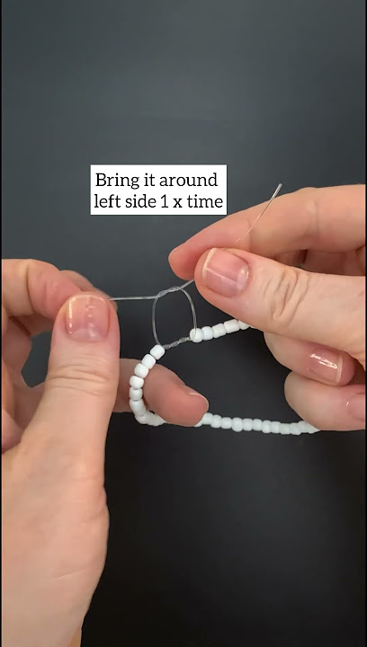 How to tie elastic bracelets. Best knot! #shorts