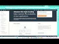 Creating an Auto Scaling Server Configuration on AWS Cloud