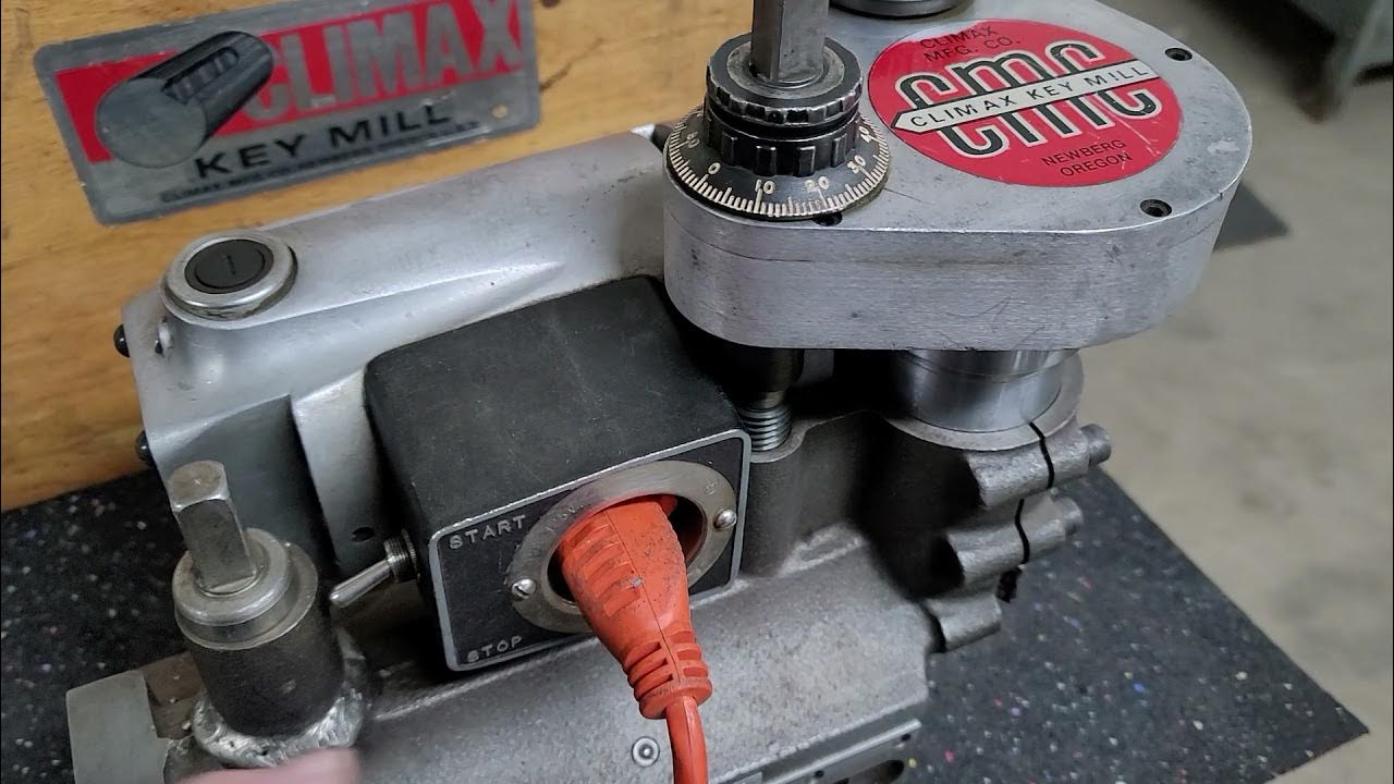 Climax Key Mill Model 65 YouTube