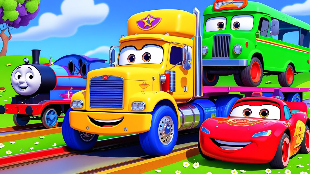 SuperCars On A Motorcycle Ride Over The Sea Along The Supper& Police Cars Bridge GTA 5