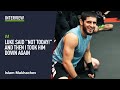 "Luke Rockhold told me my throws are like those of Michael Jordan in basketball" - Islam Makhachev