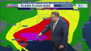 Flash Flooding Risk Today and Friday - AM Weather 06/18/26