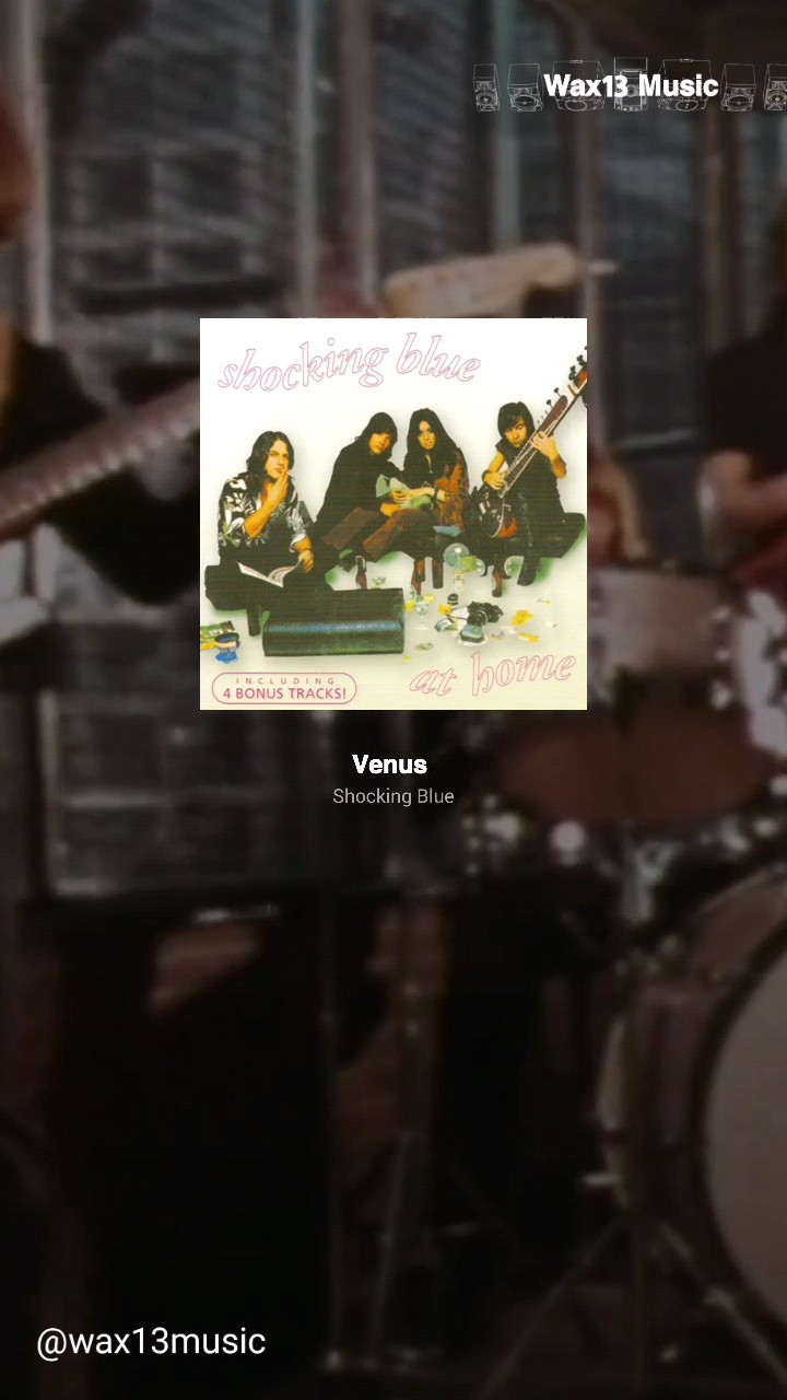 Venus - Shocking Blue #music#70s#canvas#spotify#rock