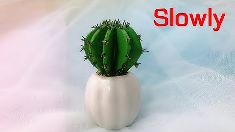 ABC TV | How To Make Cactus Plant (Slowly) - Craft Tutorial