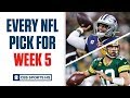 Picking Every Week 5 NFL Game Against The Spread with ...