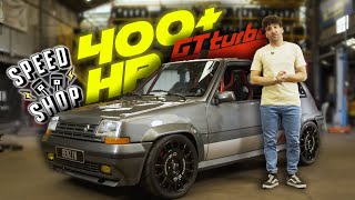 Cette Super 5 GT Turbo fait 400 chevaux.  - Benzin Speed Shop