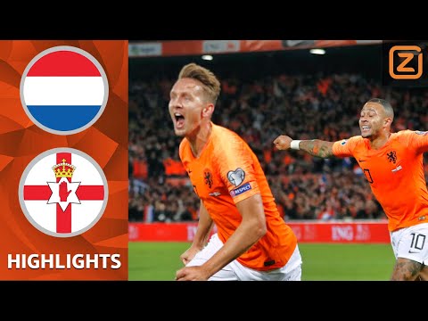 GOUDEN WISSEL LUUK DE JONG 🤩🔁 | Samenvatting Nederland vs Noord-Ierland | Kwalificatie EK 2020