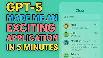 GPT-5 Built Me a Chatting App in Just 5 Minutes! (Mind-Blowing) #chatgpt #gpt5