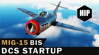 How to start the MIG-15 BIS in DCS World l Taxi and Takeoff l Tutorial Series