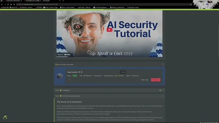 Advent of Cyber 2025 – Wareville Walkthrough – Day 4: AI in Security - old sAInt nick