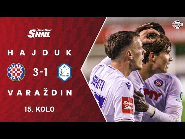 NK Varaždin 0-3 HNK Hajduk Split :: Resumenes :: Vídeos