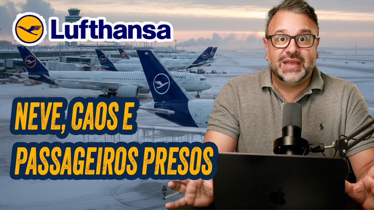 PASSAGEIROS PRESOS NO AVIÃO A NOITE TODA? O CASO DA LUFTHANSA EM MUNIQUE
