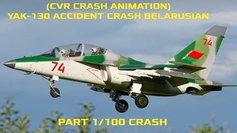 Yak-130 2021 belarusian air force crash 