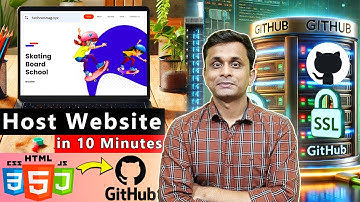 How To Host a Website for Free on GitHub with a Custom Domain and SSL | GitHub Pages | In Hindi