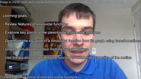 MCR3U Substitute lesson 1: Graphing and interpreting sinusoidal functions