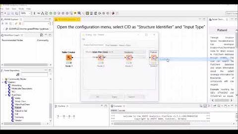 Enalos+ KNIME Nodes Tutorial (PubChem-Compounds
